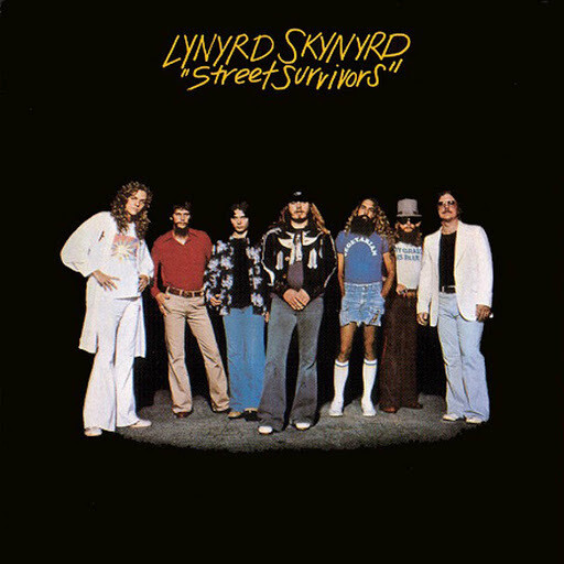 Lynyrd Skynyrd &quot;Street Survivors&quot; VG+ 1977 (black cover)