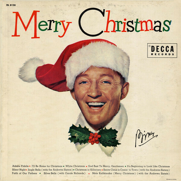 Bing Crosby &quot;Merry Christmas&quot; EX+ 1955/re.1973 