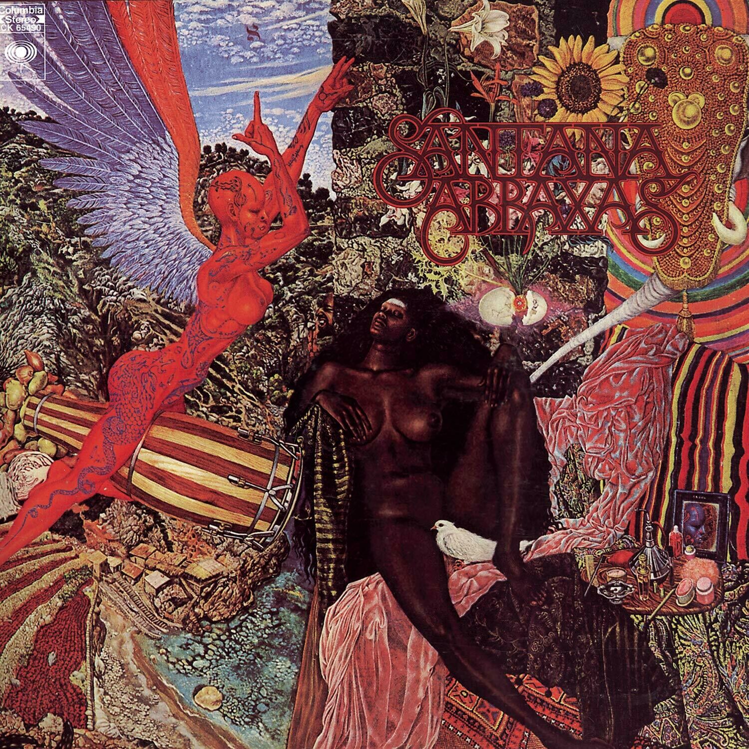Santana &quot;Abraxas&quot; EX+ 1970 *w/ poster!*