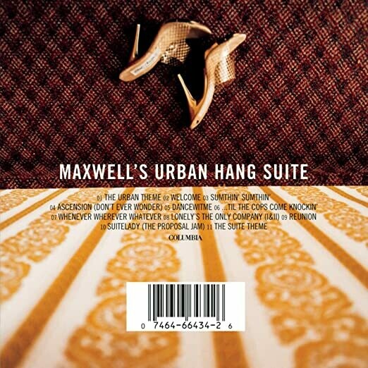 Maxwell "Maxwell's Urban Hang Suite" *CD* 1996