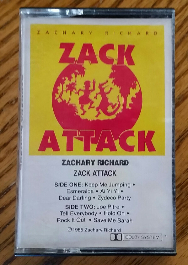 Zachary Richard &quot;Zack Attack&quot; *TAPE* 1984