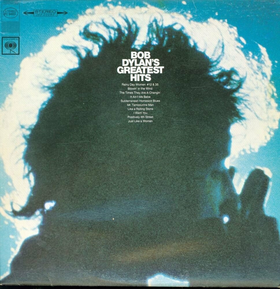 Bob Dylan "Greatest Hits" EX+ 1967/re.1970