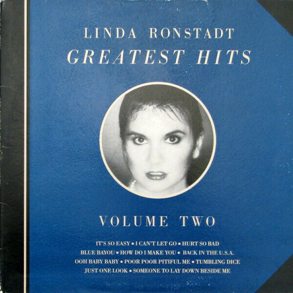 Linda Ronstadt &quot;Greatest Hits Vol. 2&quot; EX+ 1980