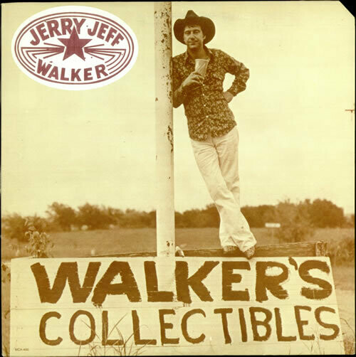 Jerry Jeff Walker "Walker's Collectibles" EX+ 1974 *w/insert!*