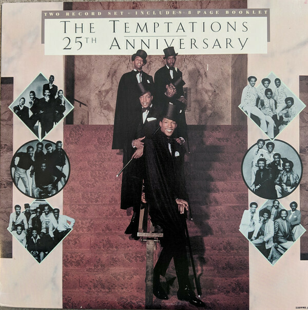 The Temptations "25th Anniversary" EX+ 1986 {2xLPs!}