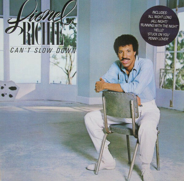 Lionel Richie &quot;Can&#39;t Slow Down&quot; NM- 1983 