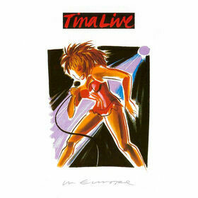 Tina Turner "Tina Live In Europe" *SEALED* 1988 {2xLPs!}