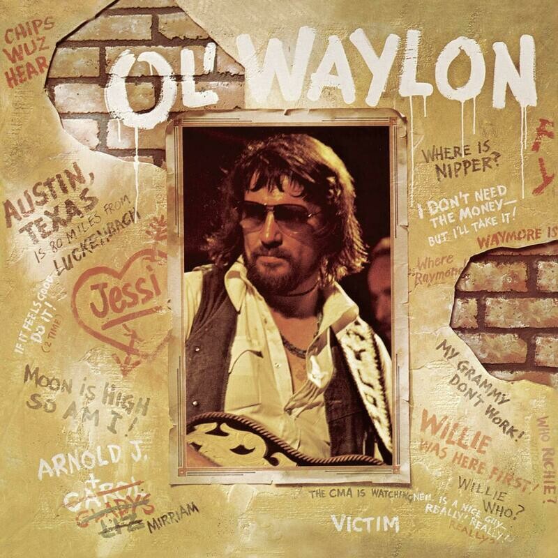 Waylon Jennings &quot;Ol&#39; Waylon&quot; EX+ 1977 