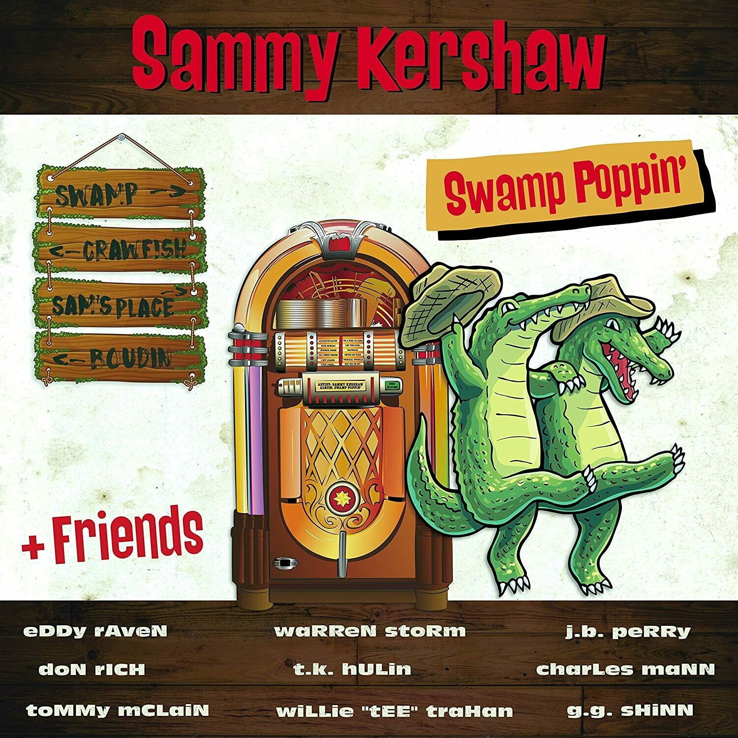 Sammy Kershaw &amp; Friends &quot;Swamp Poppin’&quot; *CD*