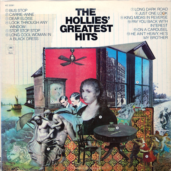 The Hollies &quot;The Hollies&#39; Greatest Hits&quot; VG+ 1967 *MONO*