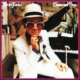 Elton John "Greatest Hits" VG+ 1974