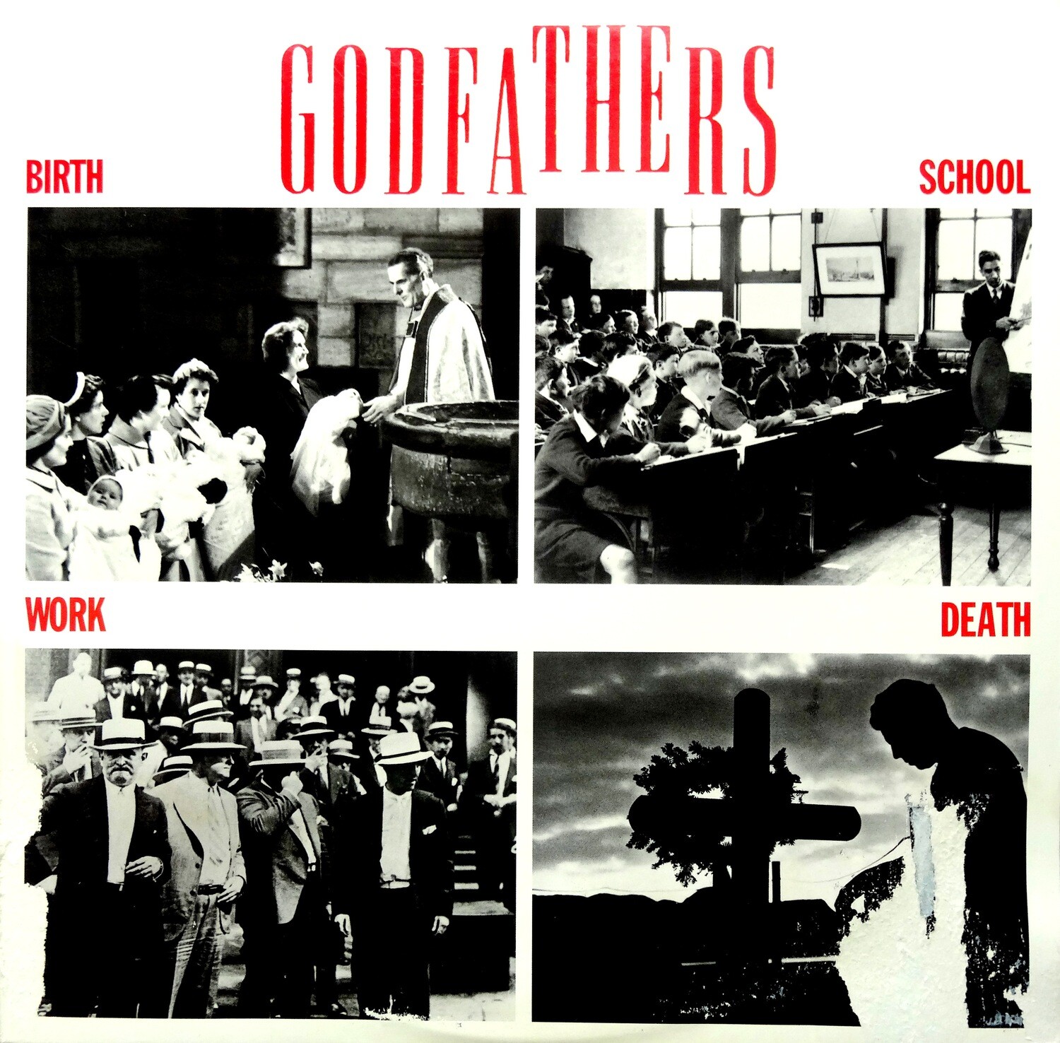 The Godfathers "Birth, School, Work, Death" NM- 1988