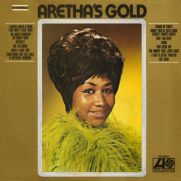 Aretha Franklin "Aretha's Gold" VG+ 1969