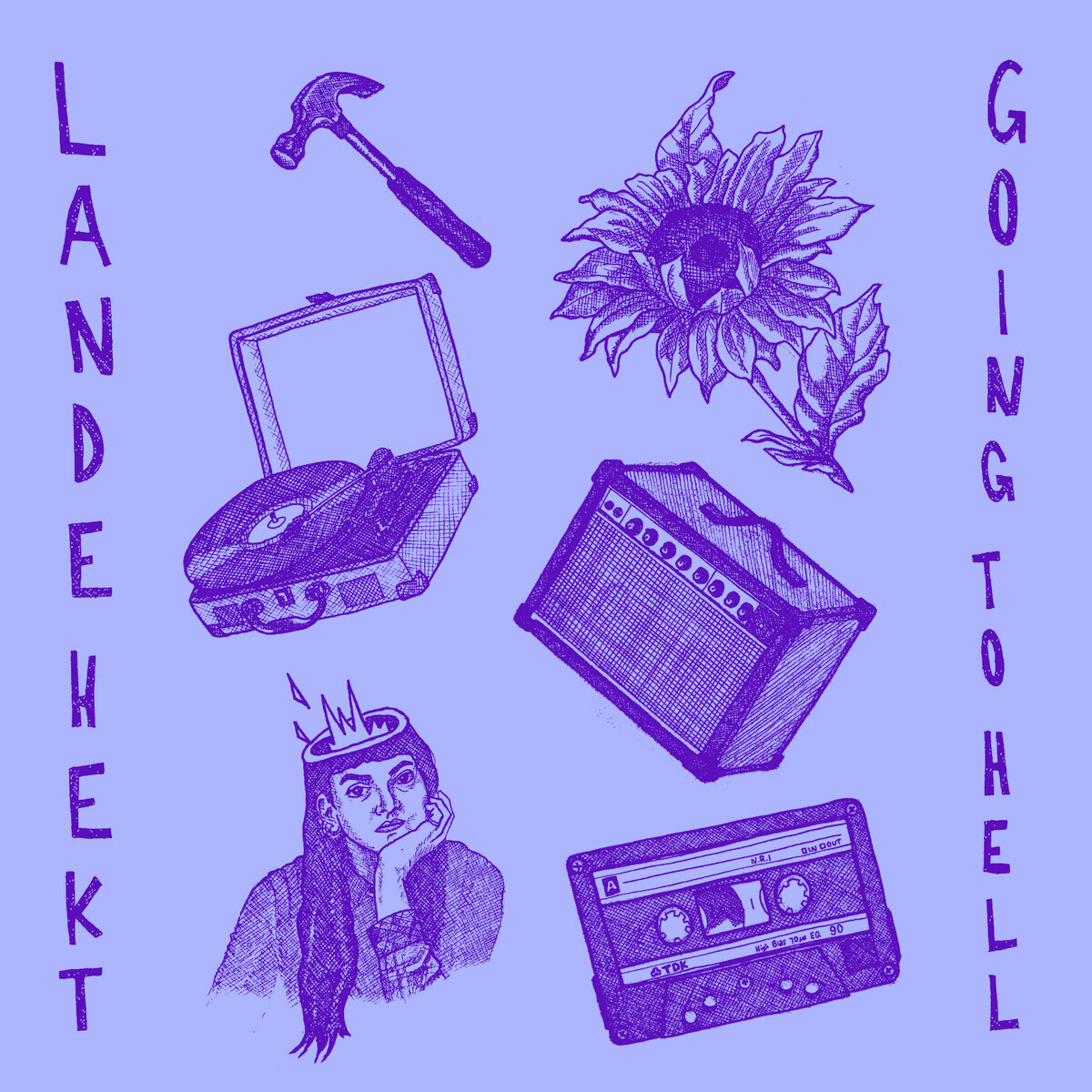 Lande Hekt &quot;Going To Hell&quot; *Ltd. Pink Vinyl*