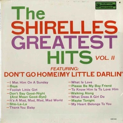 The Shirelles "Greatest Hits Vol. II" NM- 1967 [r1842785]