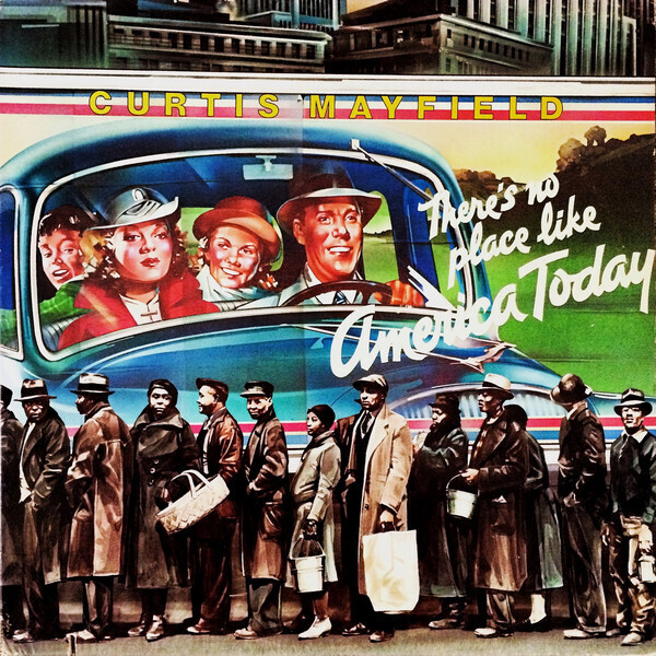 Curtis Mayfield "There's No Place Like America Today" *Turquoise Vinyl!*