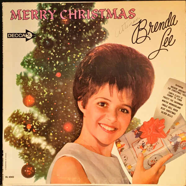 Brenda Lee &quot;Merry Christmas From...&quot; VG+ 1964/re.1978