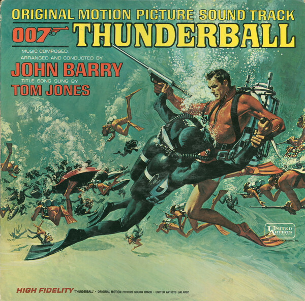 John Barry "Thunderball (OST)" VG 1965 *MONO*