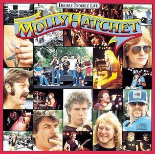 Molly Hatchet "Double Trouble Live" EX+ 1985 {2xLPs!}