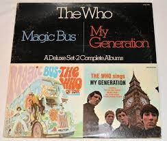 The Who "Magic Bus/...Sings My Generation" VG+ 1973 {2xLPs!}