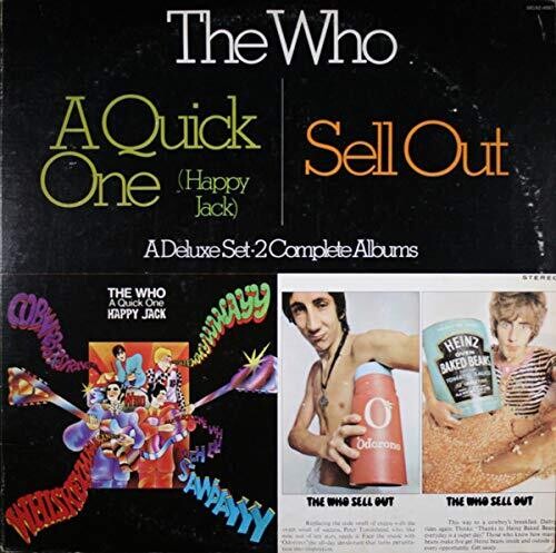 The Who &quot;A Quick One/The Who Sell Out&quot; NM- 1971/re.1980 {2xLPs!}