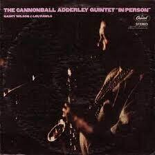 The Cannonball Adderley Quintet "In Person" VG 1969