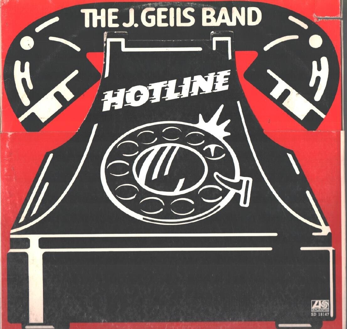 J. Geils Band "Hotline" NM- 1975