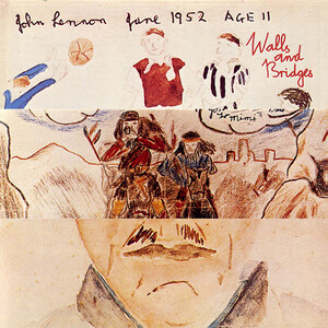 John Lennon "Walls And Bridges" VG+ 1974 *w/booklet!*