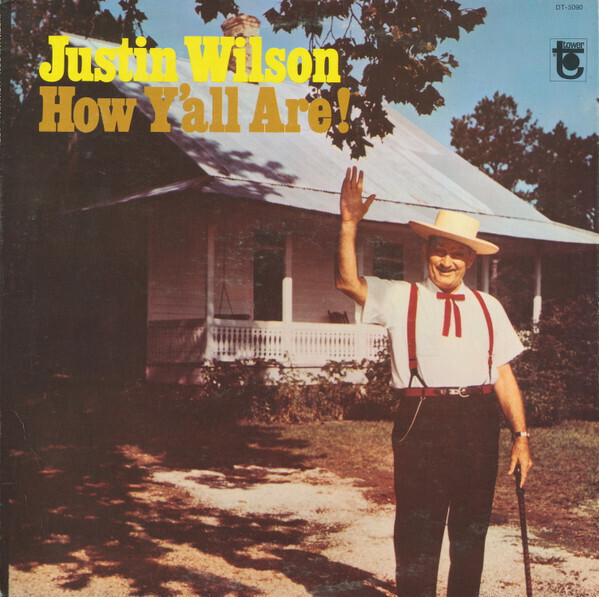 Justin Wilson "How Y'all Are!" VG+ 1967 *MONO*