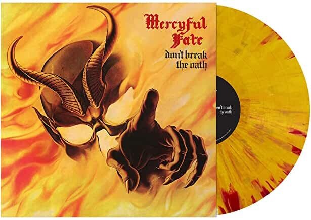 Mercyful Fate "Don't Break The Oath" *YELLOW&RED marbled ViNyL!*