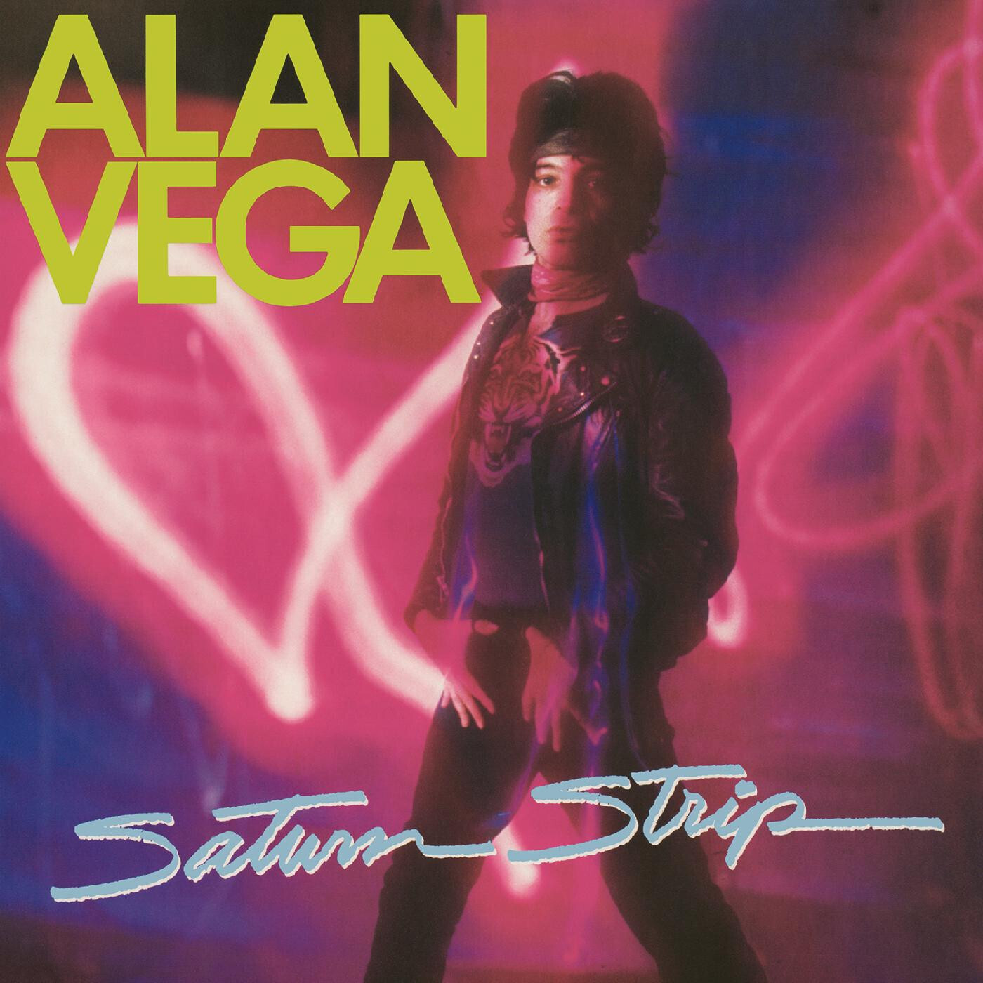 Alan Vega &quot;Saturn Strip&quot; *YeLLoW ViNyL!*