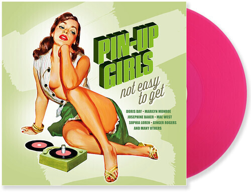 Various "Pin-Up Girls Vol. 2: Not Easy To Get"  *Transparent Magenta Vinyl*