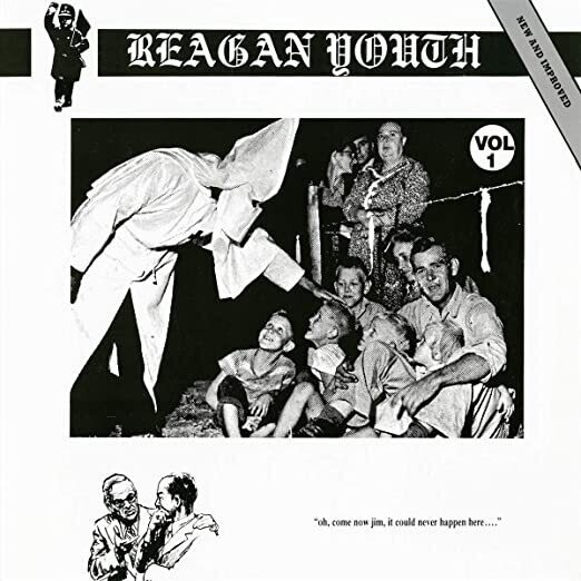 Reagan Youth &quot;It&#39;s a Beautiful Day for a Matinee&quot; *Deluxe version, black &amp; white split**