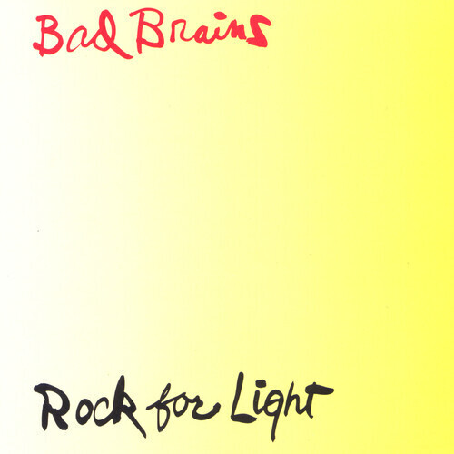 Bad Brains "Rock For Light" *Ltd. Ed. Yellow w/ Red Splatter*