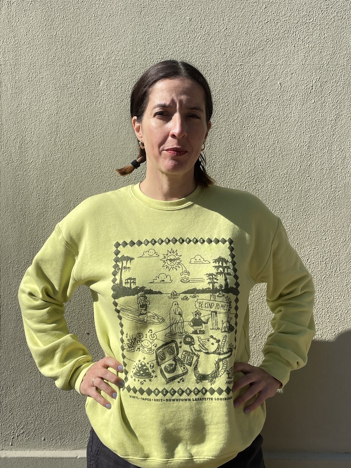 Swampy Green Swamp Party Sweatshirt