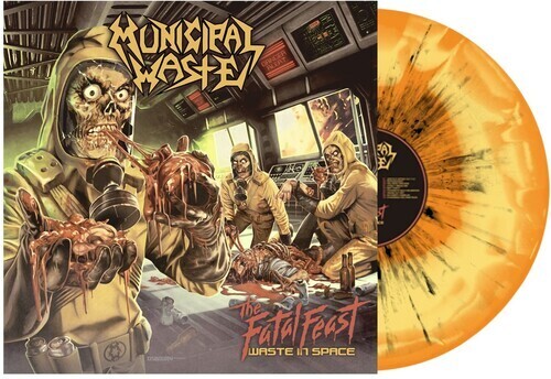 Municipal Waste "The Fatal Feast (Waste In Space) Ltd. Ed. 1,500" *Orange/Yellow Splatter Vinyl!*