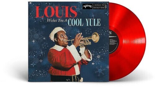 Louis Armstrong "Louis Wishes You a Cool Yule" *ReD ViNyL!*