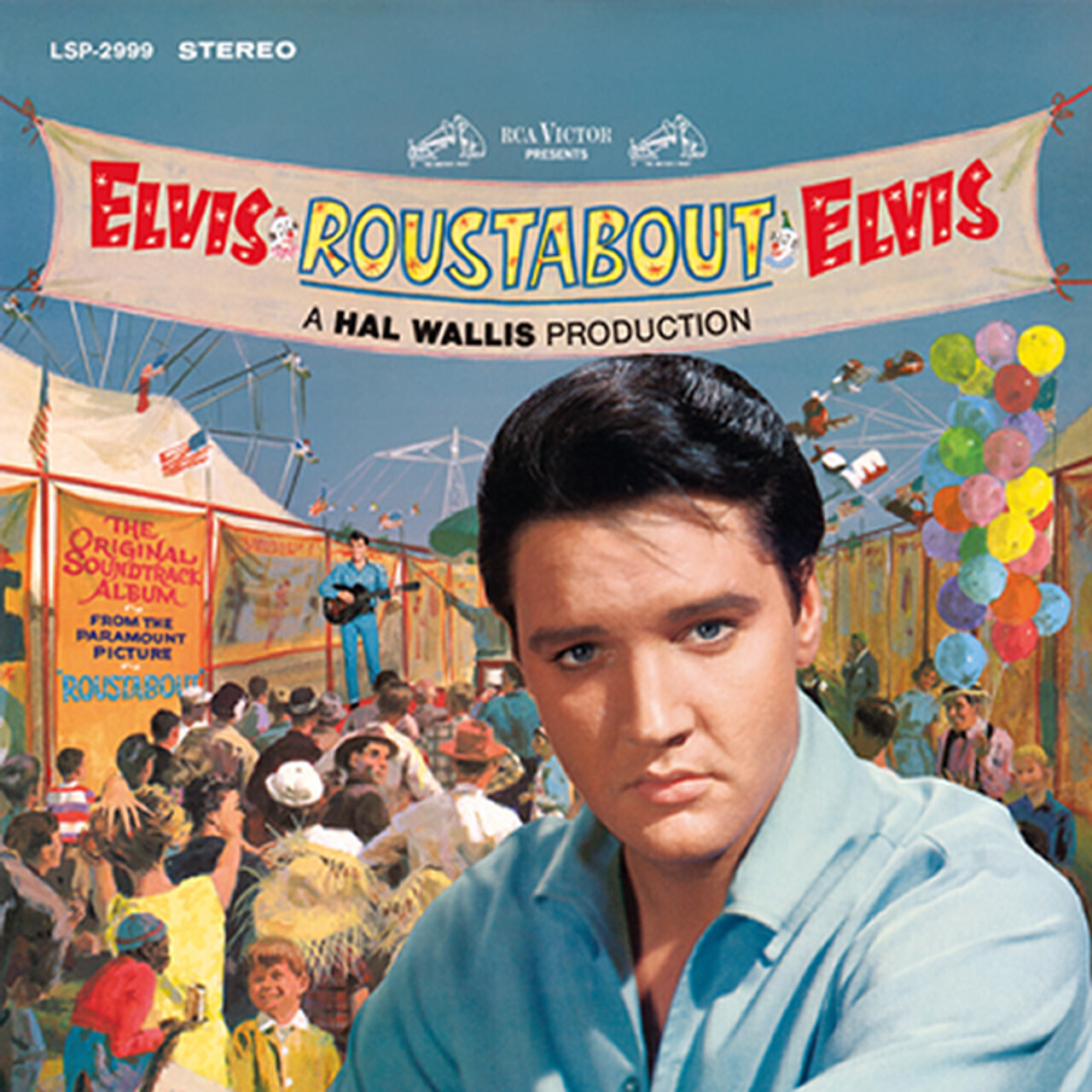 Elvis Presley "Roustabout" VG+ 1964 *MONO*