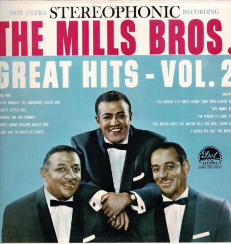 The Mills Brothers ‎"Great Hits - Vol. 2" EX+ 1960 *MONO*