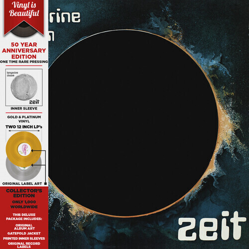 Tangerine Dream &quot;Zeit&quot; 50th Anniversary, Gold &amp; Platinum Edition, Deluxe Ltd. Ed*