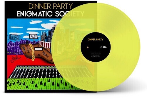 Dinner Party "Enigmatic Society: Indie Excl." {Ltd. Ed. 2,000}  *YeLLoW ViNyL!* 