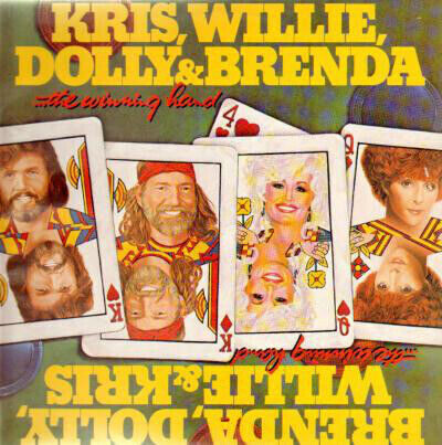 Kris, Willie, Dolly, & Brenda "The Winning Hand" EX+ 1982 {2xLPs!}