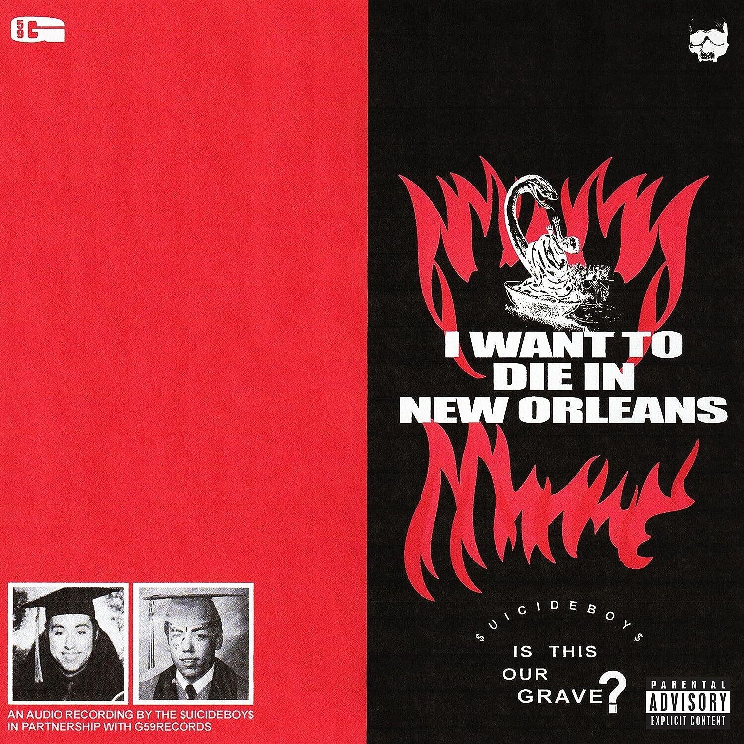 $uicideboy$ &quot;I Want To Die In New Orleans&quot; *SiLvEr ViNyL!*