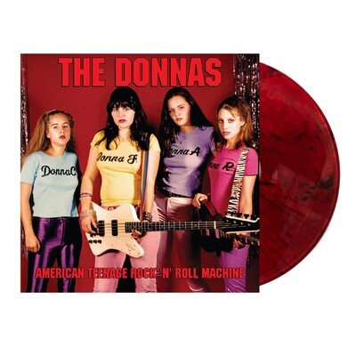 The Donnas "American Teenage Rock 'N' Roll Machine" *Fire Orange w/ Black Swirl*