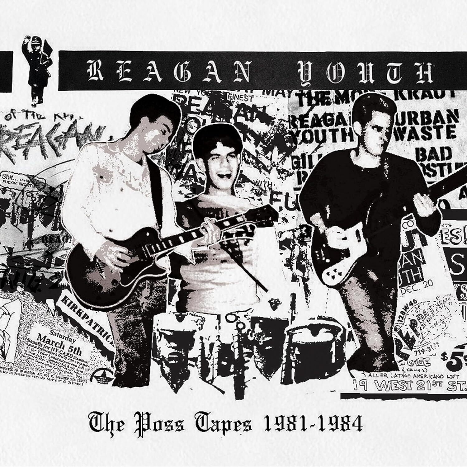 Reagan Youth "The Poss Tapes - 1981-1984" *bLuE ViNyL!*