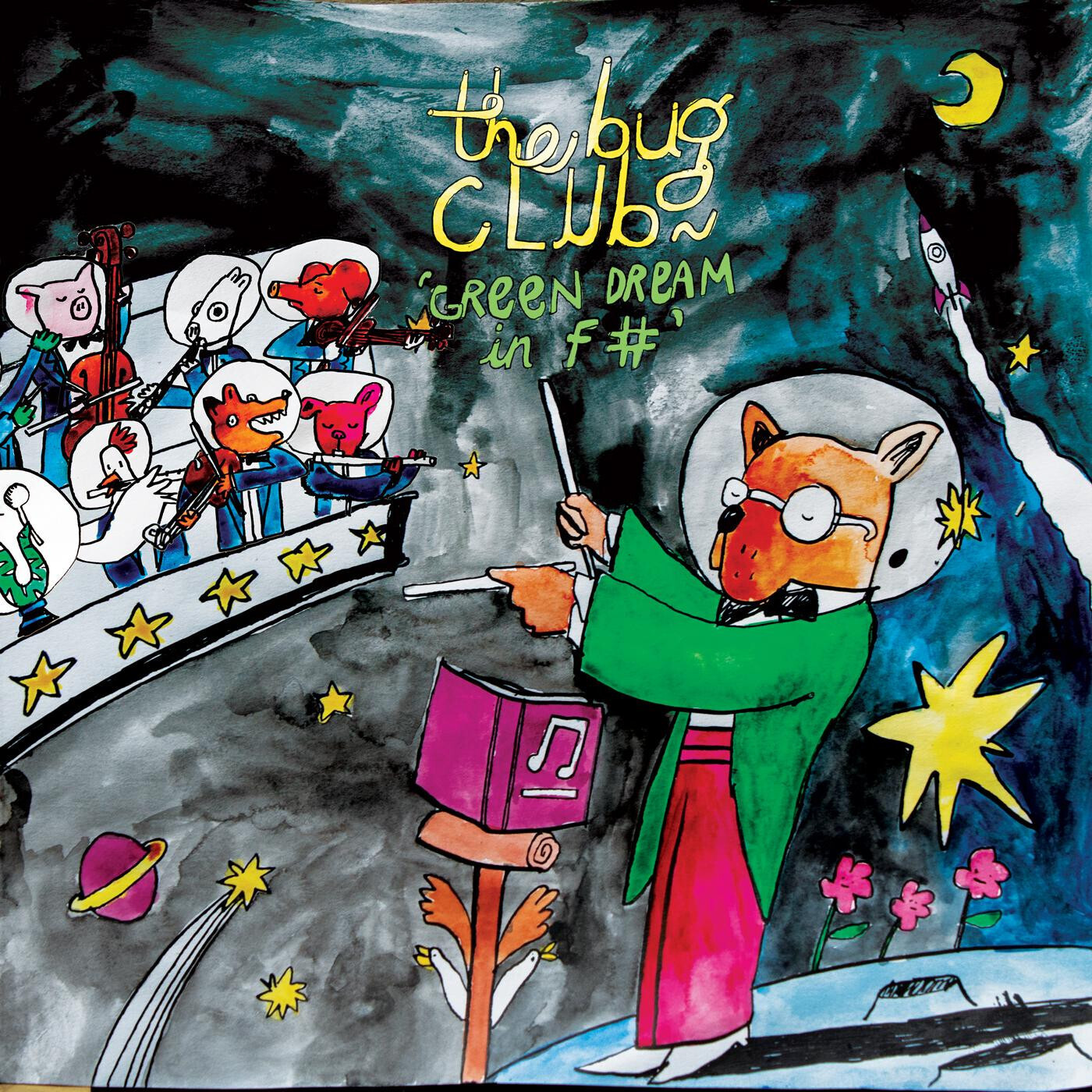 The Bug Club &quot;Green Dream In F#&quot; (ORCHID VINYL)