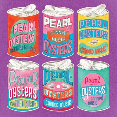 Pearl &amp; the Oysters &quot;Canned Music&quot; *Blue Vinyl*