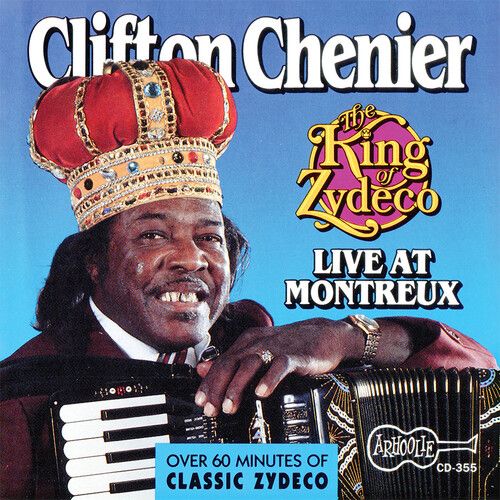 Clifton Chenier &quot;King of Zydeco Live at Montreux&quot; *CD* 1990