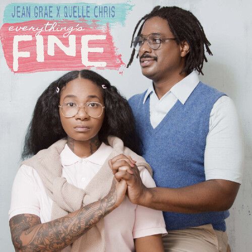 Jean Grae &amp; Quelle Chris &quot;Everything&#39;s Fine&quot; *bLuE &amp; PiNk ViNyL!*