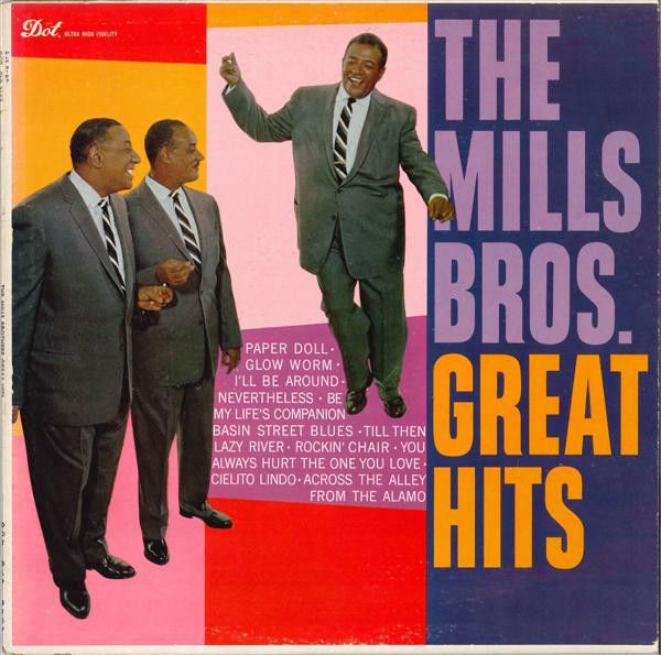 Mills Brothers &quot;Great Hits - Vol. 1&quot; VG+ 1959 *MONO*